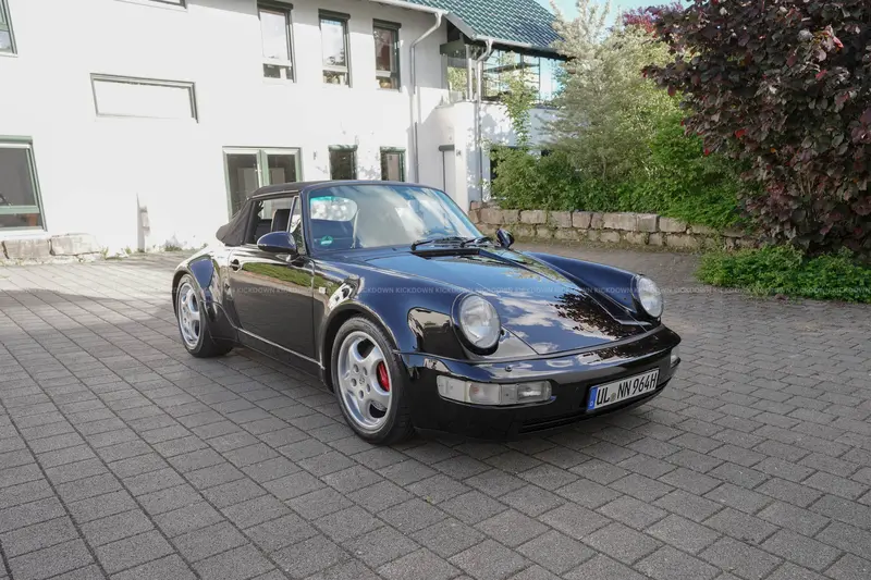 Porsche 911 964 Carrera 2 WTL Cabriolet (1992), deutsche Erstzulassung, scheckheftgepflegt, sehr schöner Originalzustand