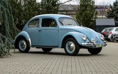 Volkswagen Käfer Ovali originales Bordbuch Scheckheft nachvollziehbare Historie (1957)