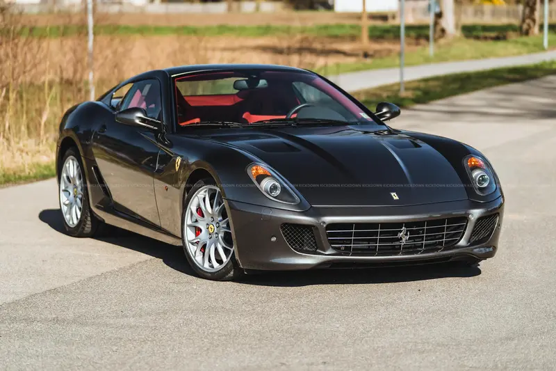Ferrari 599 GTB (2007), checkbook maintained, fresh service, ceramic brakes, 2nd hand, first-class condition