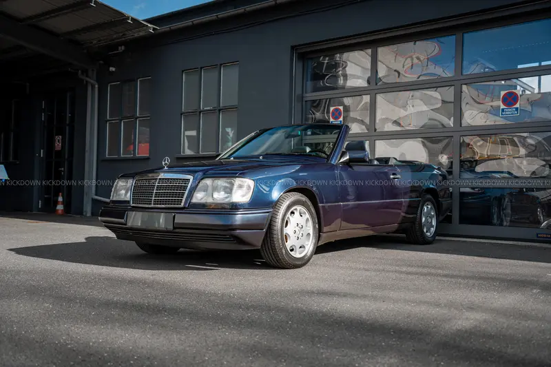 Mercedes Benz E 220 Cabriolet A124 (1995), neuer Service durchgeführt, sehr gepflegt und viel investiert, mit H-Kennzeichen