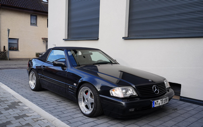 Mercedes-Benz R129 SL 500 mit Wertgutachten aus 2022 mit der Note 3 (1991)