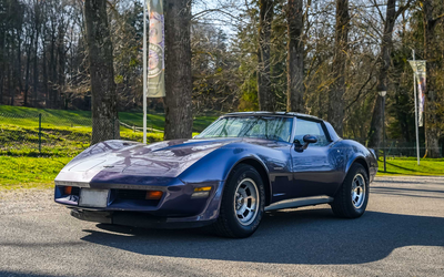 Chevrolet Corvette C3 (1982) in Sonderlackierung, Motor revidiert, akribische Wartung, mit H-Kennzeichen