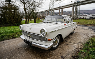 Opel Kapitän P2 2.6 2nd hand H license plate 8.000 € invested (1961)