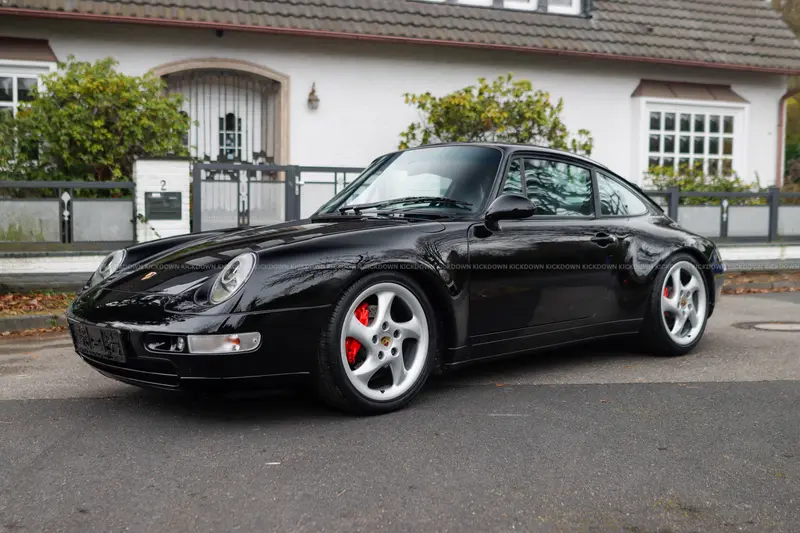 Porsche 911 993 Carrera 4 (1996), Handschalter, Classic Analytics Note 2, 18-Zoll-Turbo-Felgen, nachvollziehbare Laufleistung
