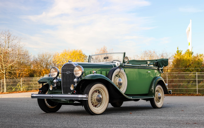 Buick Serie 60-8 Tourer (1932) mit Gutachten Note 1-, Gläser Karosserie, historisches Luxusfahrzeug