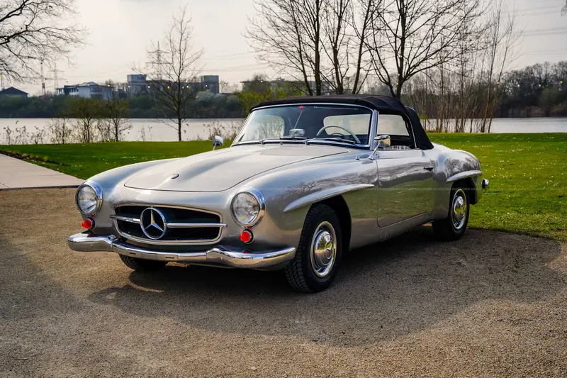 Mercedes 190SL (1956), sehr gepflegter Zustand, 3. Hand, original Kübelsitze