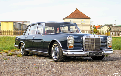 Mercedes-Benz W100 600 aus 2. Hand Komforthydraulik 6,3L V8 Sammlerobjekt (1964)
