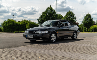 Saab 900 2.5i V6 Convertible Current Service Report Grade 3+ New Painted (1995)