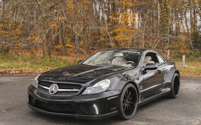 Mercedes-Benz SL65 AMG R230 (2007) with wide body kit, imported from Japan with only 32,752 km, documented service history, VAT deductible