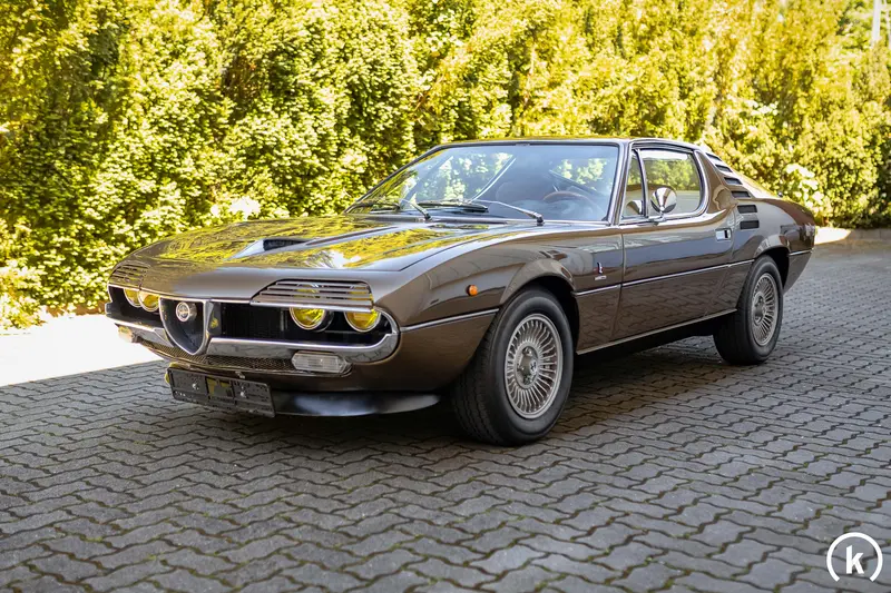 Alfa Romeo Montreal luci del bosco H- License Plate Tüv- Full Acceptance (1972)