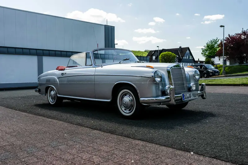 Mercedes-Benz W128 220 SE A/C Cabriolet (1961), Gutachten Note 2+, 14 Jahre im aktuellen Besitz, sehr guter Gesamtzustand