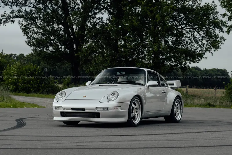 Porsche 911 993 Carrera Tiptronic Coupé (1995), custom aero conversion, registered in Germany