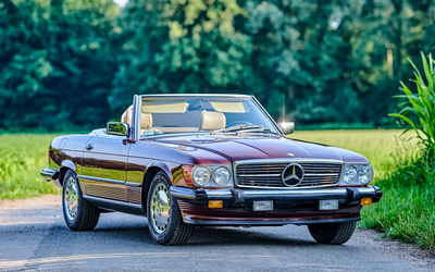 Mercedes Benz R107 560 SL Restauriert Gutachten Note 2 (1989)