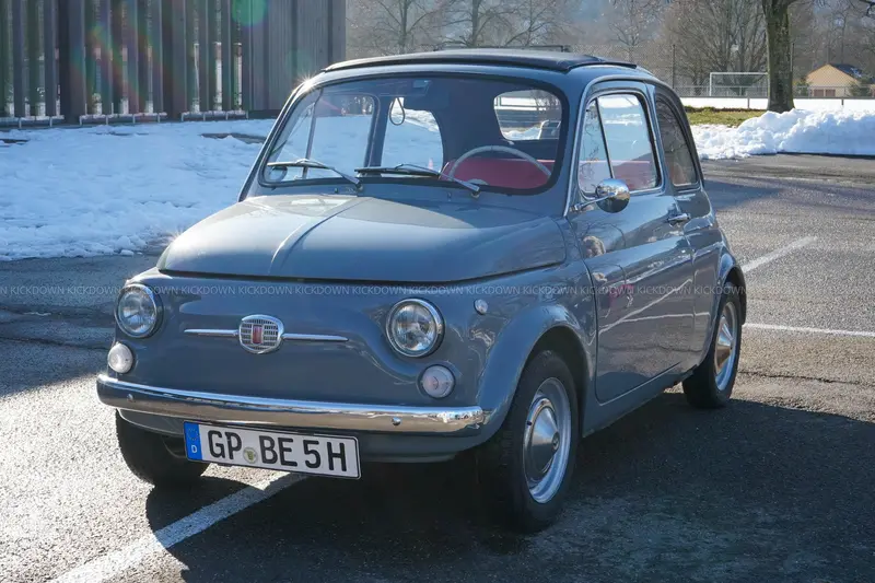 Fiat 500F (1965), frühes "otto bulloni"-Modell, komplett restauriert