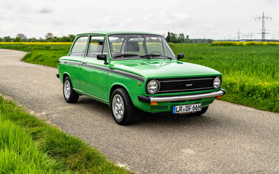 DAF 66 SL complete checkbook from 2nd hand automatic very good condition (1974)