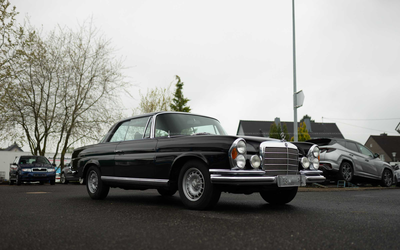 Mercedes-Benz W111 280 SE Coupé (1970), Flachkühler, mit H-Kennzeichen, guter Zustand