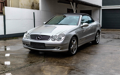 Mercedes-Benz CLK 200 Cabrio Avantgarde complete checkbook AMG alloy rims bi-xenon (2004)