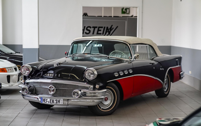Buick Century Roadmaster Convertible Partially restored 10.000 € invested Expert opinion Note 2 (1956)