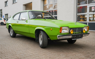 Ford Capri MK2 1600 L 72PS 4-Gang Teilleder (1977)