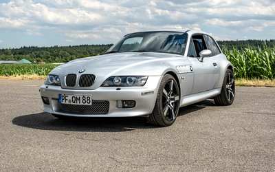 BMW Z3 3.0i Coupé from 3rd hand, matching numbers, only 86,000 km mileage, complete checkbook (2000)