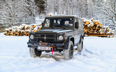 Mercedes-Benz Puch 230 GE-Klasse aus 2. Hand lückenloses Scheckheft Hohlraumversiegelt (1993)