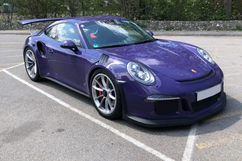 Porsche 911 991.1 GT3 RS Ultraviolett 1. Hand Approved Garantie (2016)