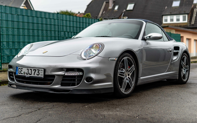 Porsche 911 997 Turbo Cabrio 9FF conversion to 700 hp only 61,600 km mileage (2008)