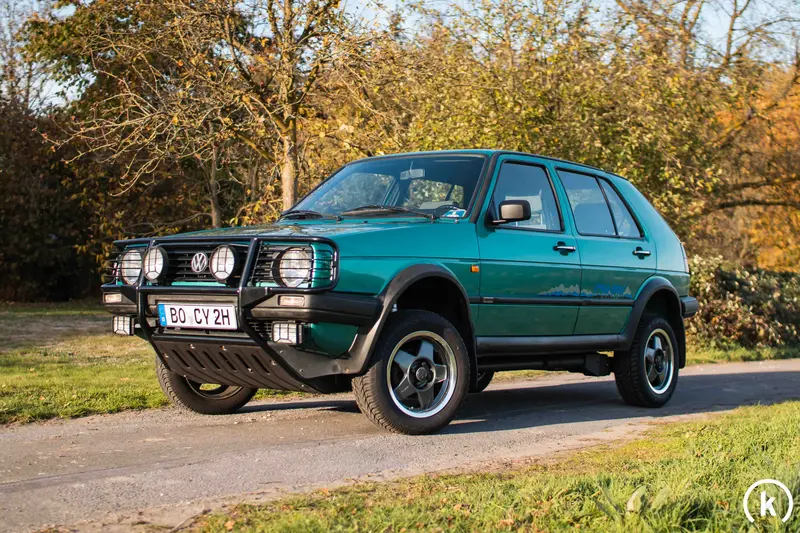 Volkswagen Golf II Country Syncro from private collection, excellent condition, rare (1990)