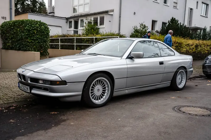 BMW E31 850i (1991) with grade 2 inspection certificate, partially overhauled engine, sports suspension