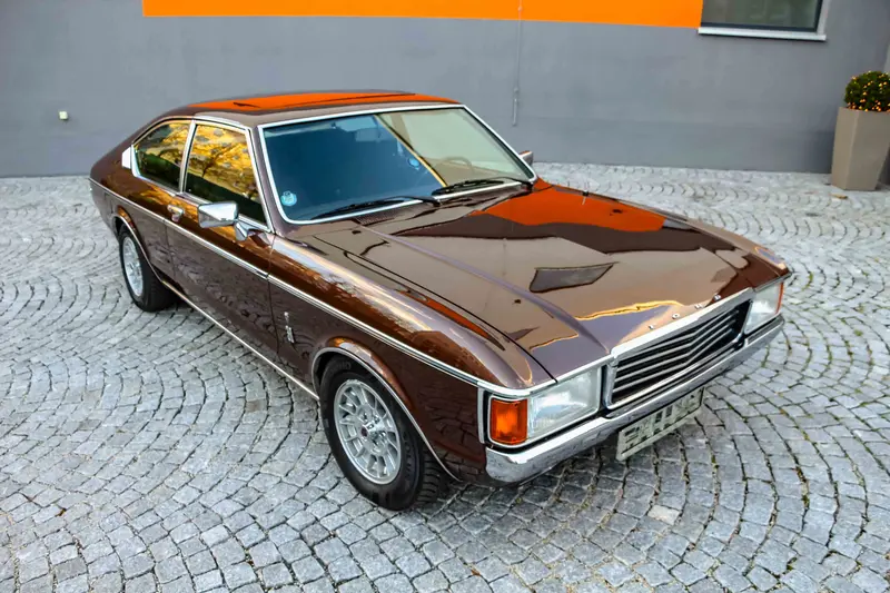 Ford Granada 3.0L Velours Ronal-Alufelgen seltenes Ghia-Lenkrad toller Zustand (1976)