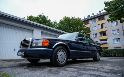 Mercedes-Benz W126 300 SE (1989), H-Kennzeichen, neuer Service, guter Zustand