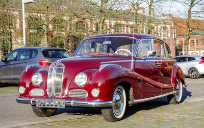 BMW 502 „Barockengel“ 3,2-Liter Restauriert 10.000 € Investitionen Fahrbereit Deutsche Erstauslieferung Schiebedach (1956)