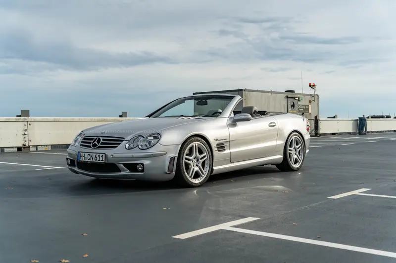 Mercedes-Benz R230 SL 55 AMG erst 77.224KM, F1 Performance Package, Gutachten Note 2 (2004)