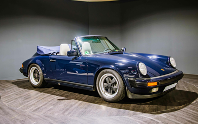 Porsche 911 3.2 Cabrio G50 87t km vollst. Scheckheft Service Matching Numbers (1987)