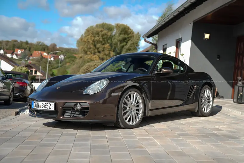 Porsche Cayman (2008), in excellent overall condition, low mileage