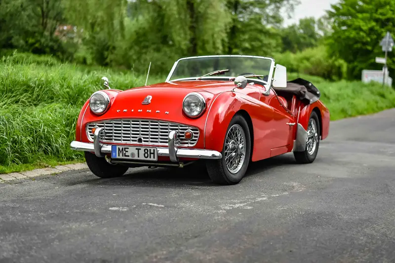 Triumph TR3 A Overdrive Persenning guter Zustand (1959)