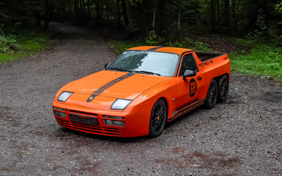 Porsche 944 S 6 Pickup aus 2. Hand Einzelstück Seit 1996 Umfangreicher Umbau (1987)
