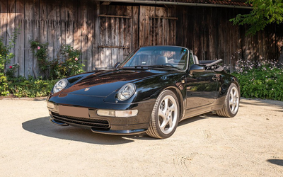 Porsche 911 993 Cabrio with Carrera S Lippe and good history (1995)