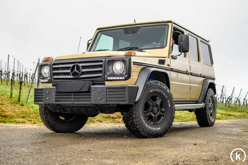 Mercedes-Benz G 350 CDI PROFESSIONAL Offroad-Paket aus 2. Hand lückenloses Scheckheft Wüstensand (2016)