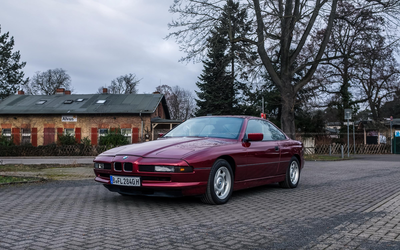 BMW E31 850i with TÜV & H license plate, 8,000 € invested (1992)