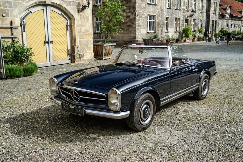 Mercedes-Benz W113 250 SL Automatic mit Motor des 280 SL Restauriert 30.000 € Investitionen Radio Servolenkung Neue Reifen Deutsche Erstauslieferung (1967)