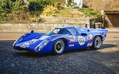 LOLA T70 MK3B Recreation aus 2. Hand, H-Straßenzulassung, über 10 Jahre neu aufgebaut (1969)