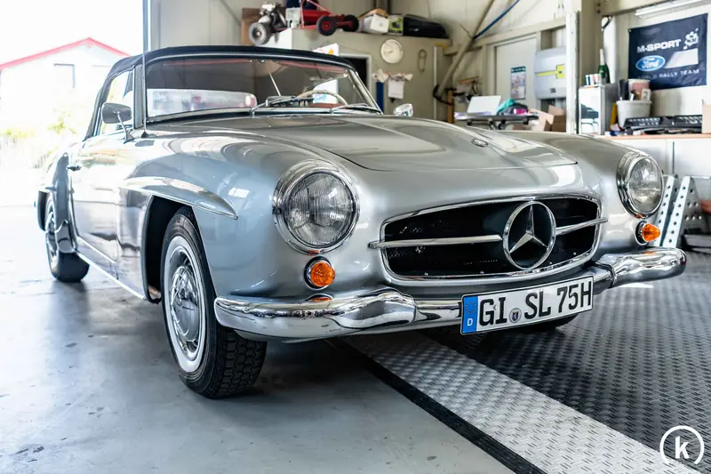Mercedes-Benz W121 190 SL restauriert in Sammlerzustand Motor und Technik revidiert seitdem 400 Km (1961)
