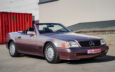 Mercedes-Benz R129 300 SL (1993), 3rd hand German model, with H license plate, good condition