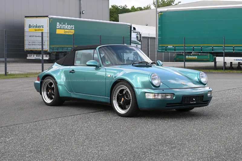 Porsche 911 964 Carrera 2 WTL Cabriolet (1992), full service history, German-registered vehicle, in very good condition