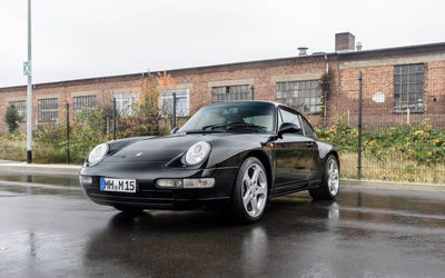 Porsche 911 993 Carrera 2 Coupé (1996), Gutachten Note 2, Motor und Getriebe überholt, neu lackiert, RUF-Felgen