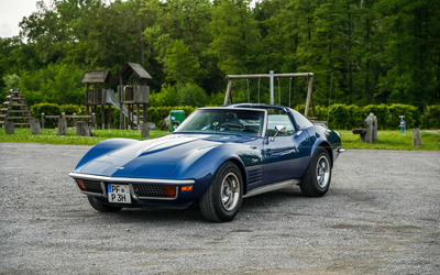 Chevrolet Corvette C3 (1972), Chromstoßstangen-Generation, Handschalter, Gutachten Note 2, umfangreiche technische Überholungen