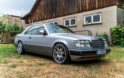 Mercedes-Benz W124 CE 220 BBS alloy wheels heated seats (1992)