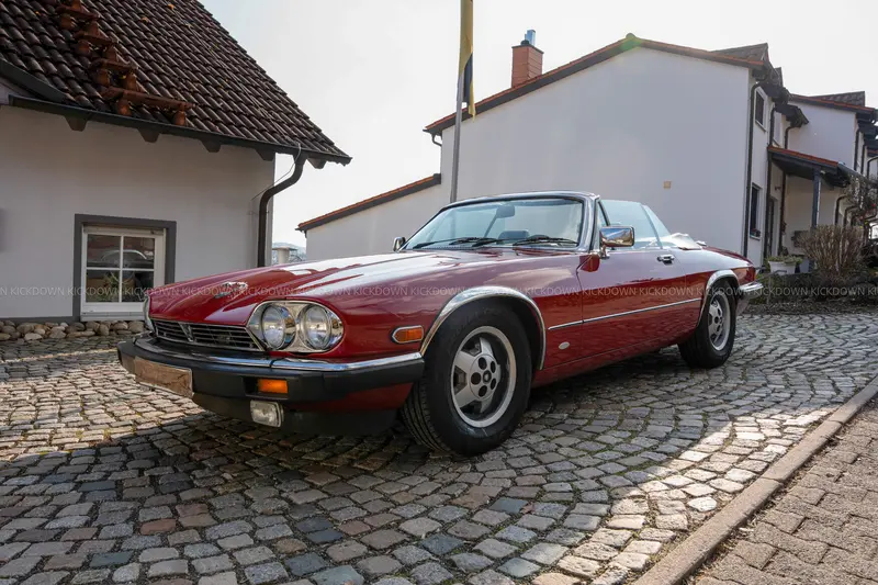 Jaguar XJ-S 5,3 V12 (1986), seltenes Hess & Eisenhardt Cabriolet-Modell, Gutachten Note 2, mit H-Kennzeichen