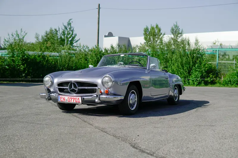 Mercedes-Benz 190 SL W121 (1958), deutsches Fahrzeug mit bekannter Historie, restauriert, Gutachten Note 2